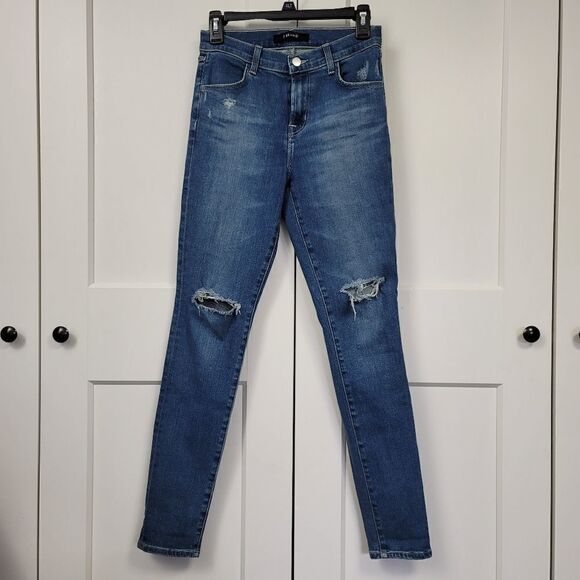 Jbrand maria high-rise skinny jeans - Picture 3 of 11